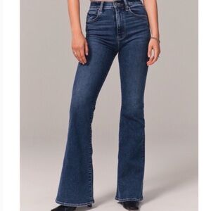 Abercrombie High Rise Flare Jeans